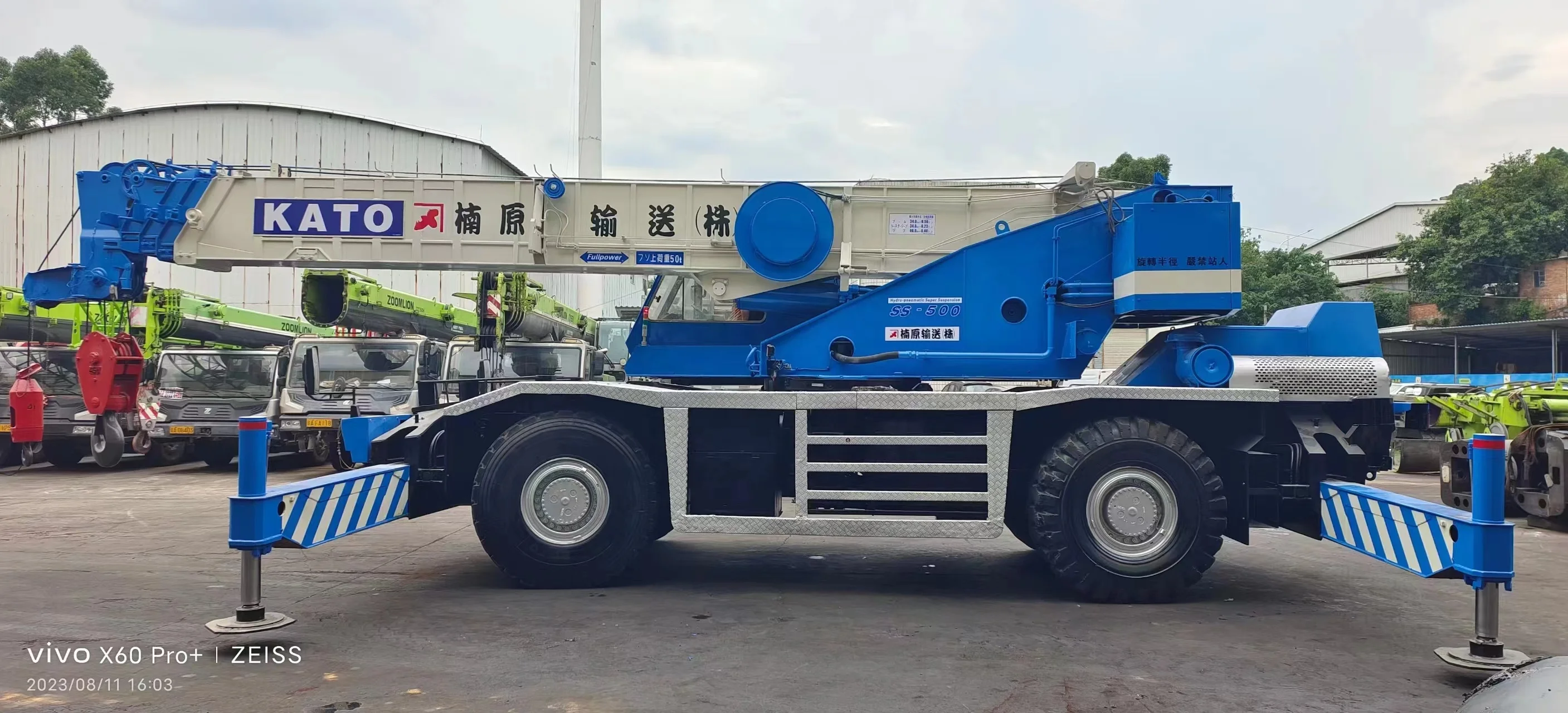 Used original of Japan construction machine KATO 45ton crane hydraulic lifting mobile crane truck for sale