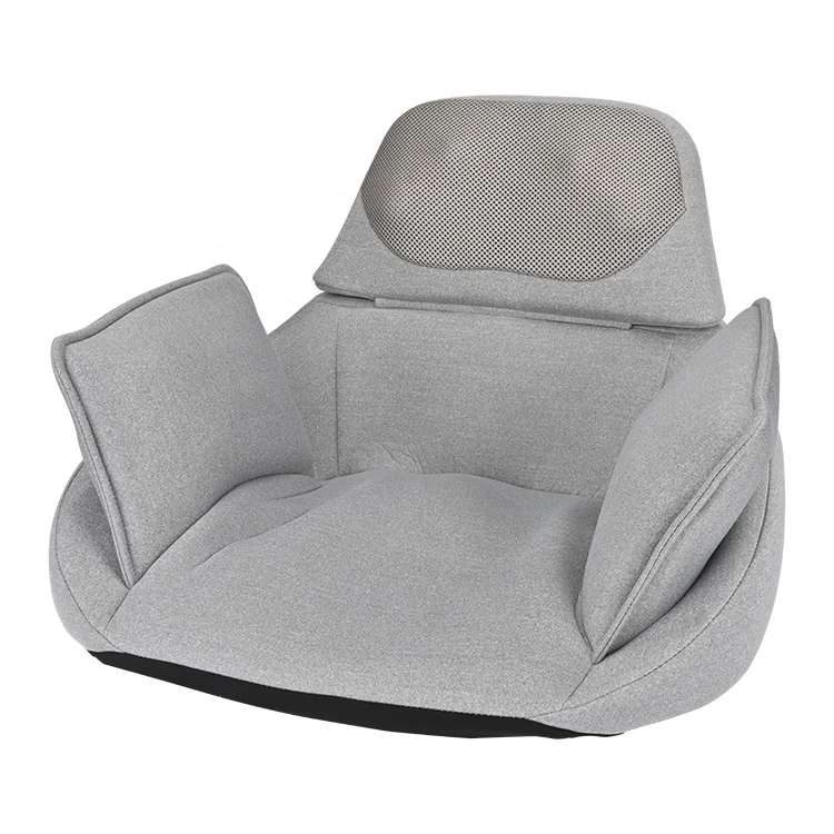 KIKI MASSAGE Full Body Foldable Shiatsu Kneading Car Heated Massage Seat Cushion