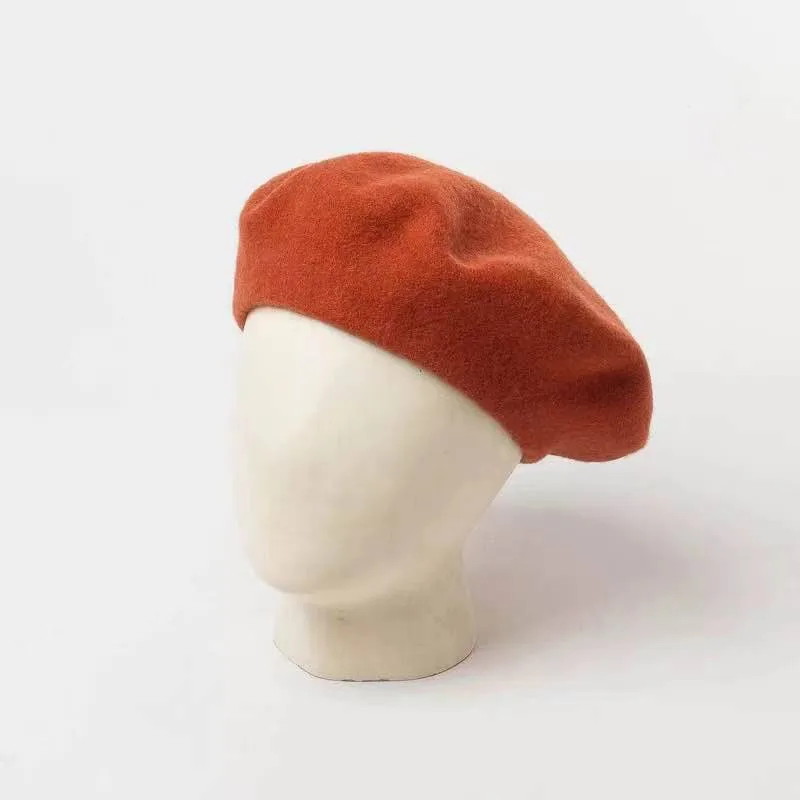 High quality fashion French wool beret hat for men and