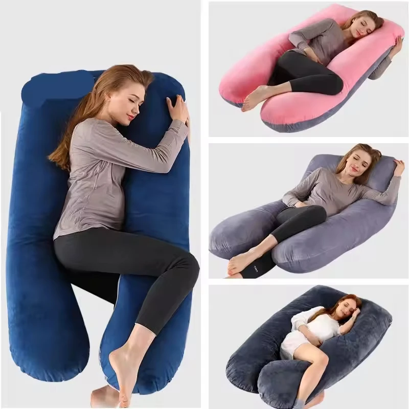 U Shape Pregnancy Friendly Full Body Pillow Nursing Cushion Growing Support Pregnancy Body Maternity Pillow