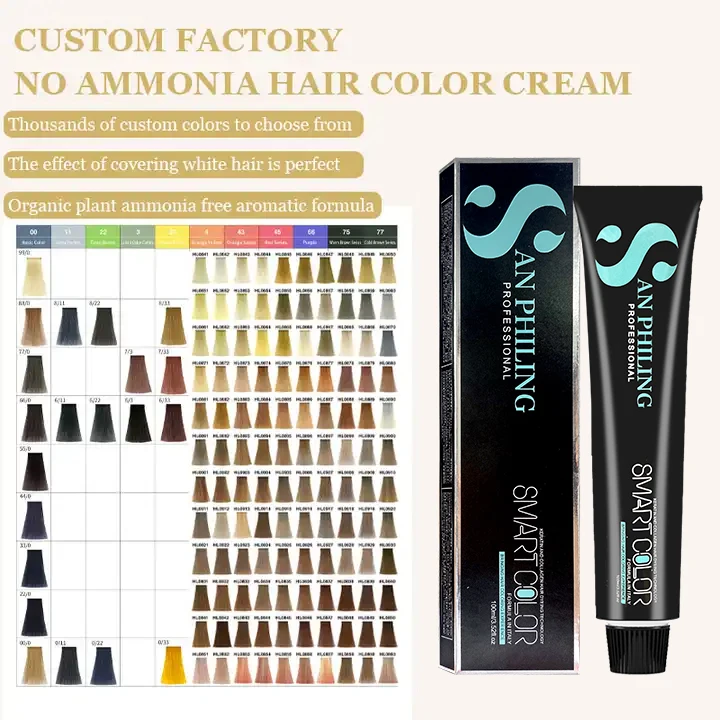 Wholesale JIAYING Legend Silk Series Natural Low Ammonia Permanent Hair Dye Use For Professional Salon