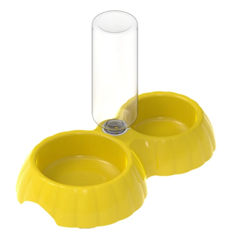 gravity automat pet cat dog waterer food feeder pet water bottle dispenser for wholesales