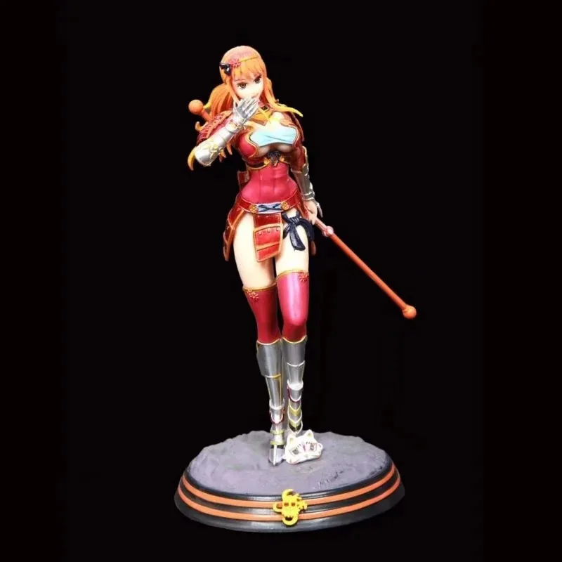 New hot selling anime doll GK 23cm One-Piece Samurai armor suit armor Luffy Nami movable figure hand toy