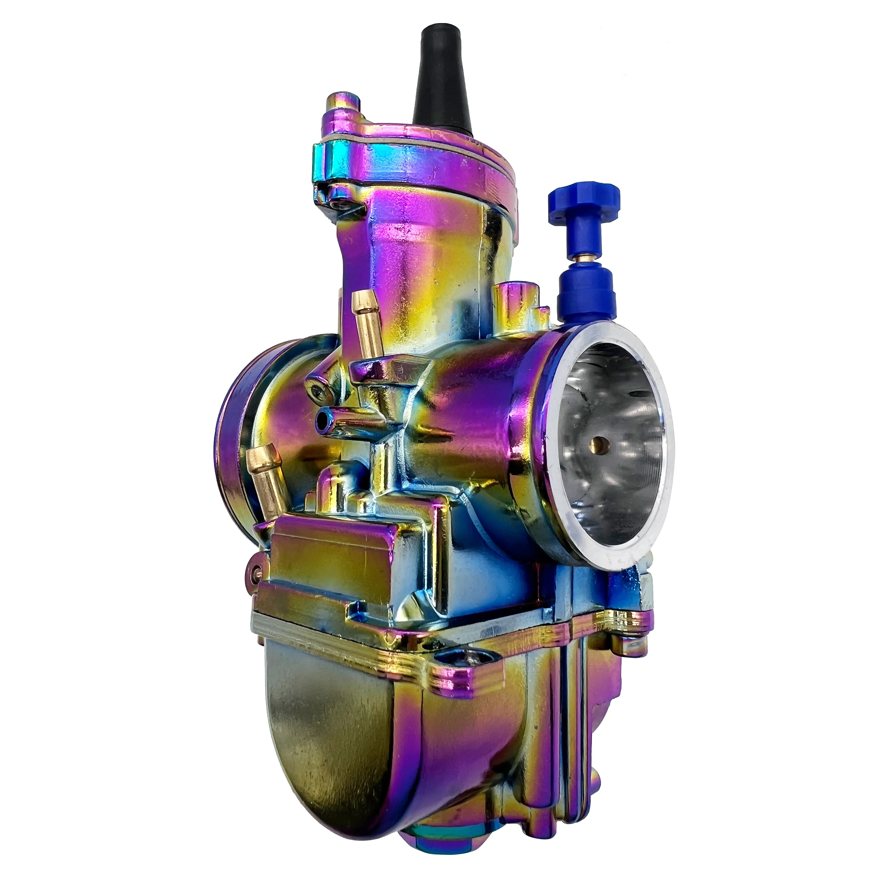 Motorcycle New Colorful Carburetor With Power Jet PWK 28 30 32 34MM For Universal 2T 4T Keihin Scooter ATV UTV 250CC