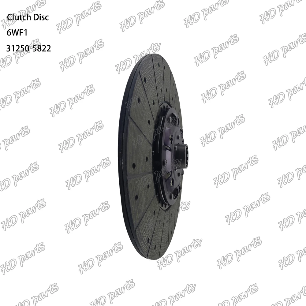 6WF1 Clutch Disc 31250-5822 Suitable For Isuzu Engine Parts