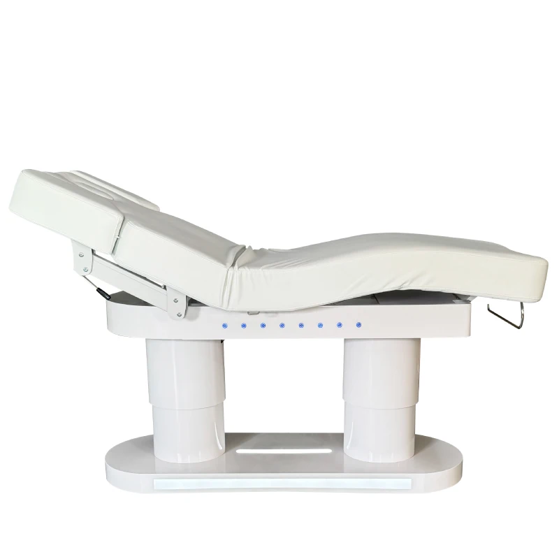 High-end Electric Beauty Bed Luxury Massage Aesthetic Clinic Bed Facial Treatment Medical Esthetic Chair With Side Control