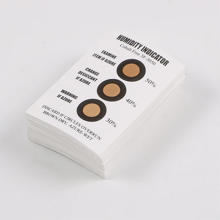 
New Design Hot Sale Customized Cobalt Free Humidity Indicat For Electronic Component 