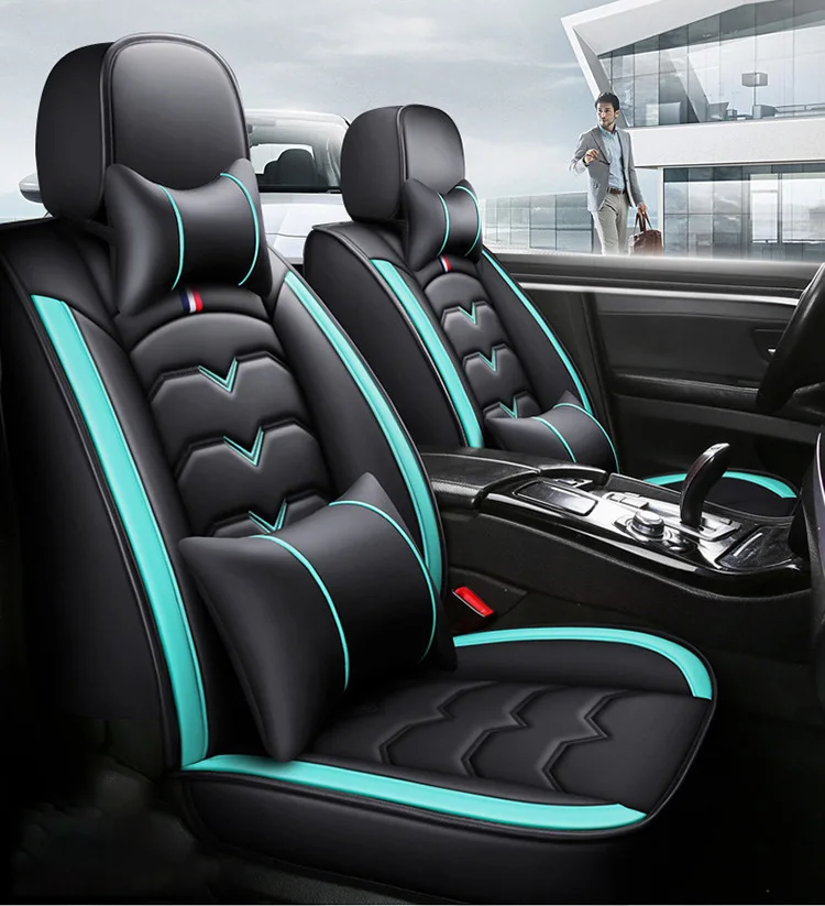 Оптовая продажа аксессуары для салона автомобиля универсальный чехол из кожи полный