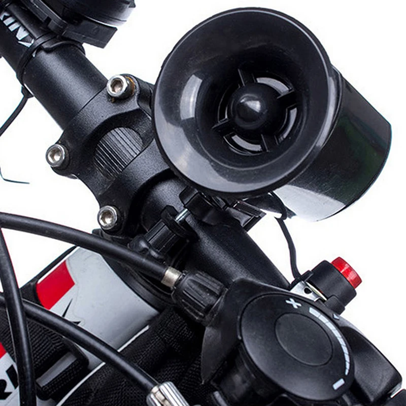 Wholesale Bike Handle-bar Bell Mountain Bike Waterproof Seriously Loud Voice Horns Electronic Bicycle Horn