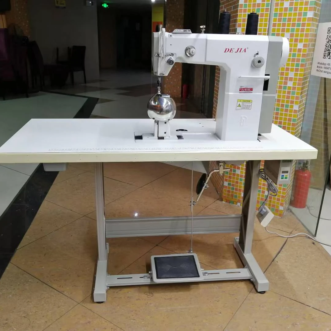 Heavy duty industrial human virgin hair wig sewing machine with table