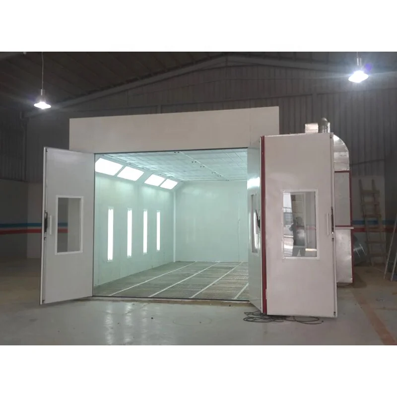 New Listing High Quality customized COLOR 5.5kw Eps or Rock Wool or Pvc spray booth car painting for Commercial bus