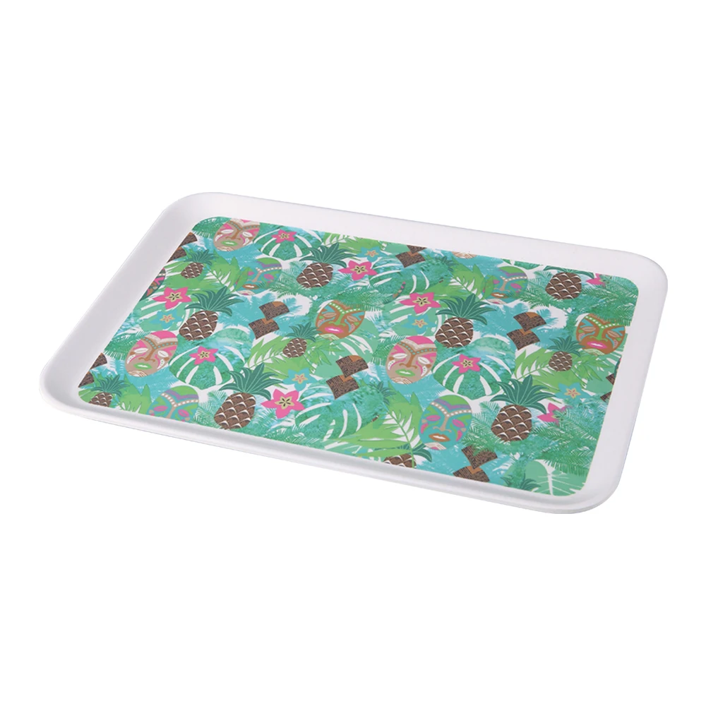 RPET tray set wholesale plant BPA free Melamine Free serving tray set for food