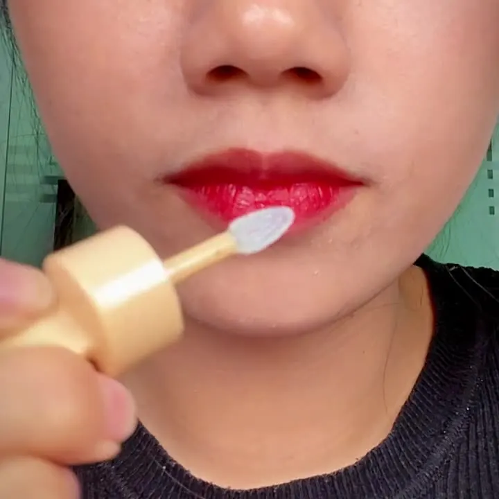 Glitter Cute Ice Cream Lip Gloss SeaWorld Pearlescent Moisturizing Lip Glaze Lip Gloss no logo