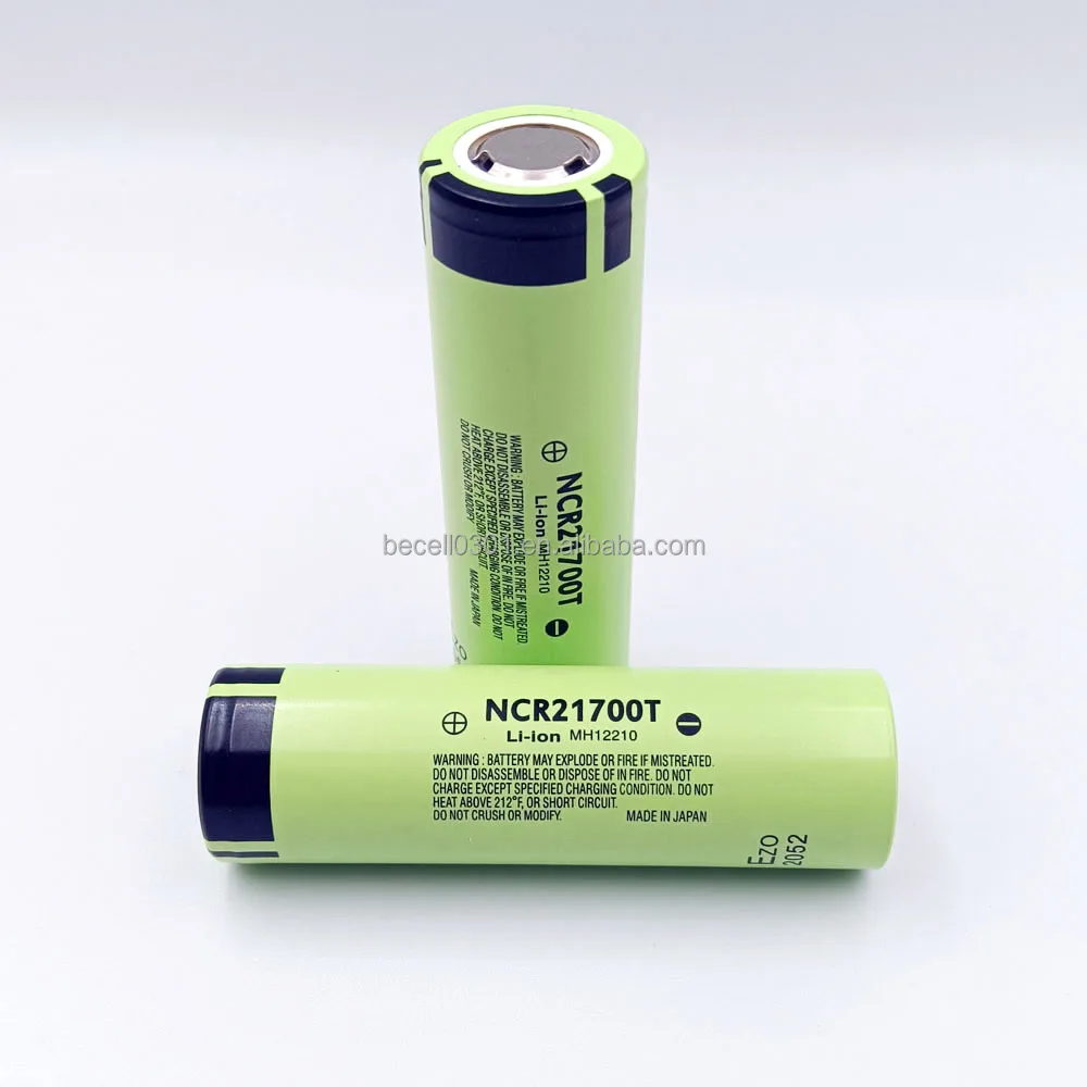 Japan NCR21700T Lithium ion battery 4800mAh 3.7V 40A high rate NCR21700T Electric Bicycle Battery Storage Batteries