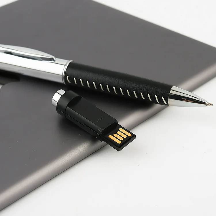 Flash Drive 8G16G48G usb  custom pens with logo Metal Ball Pen
