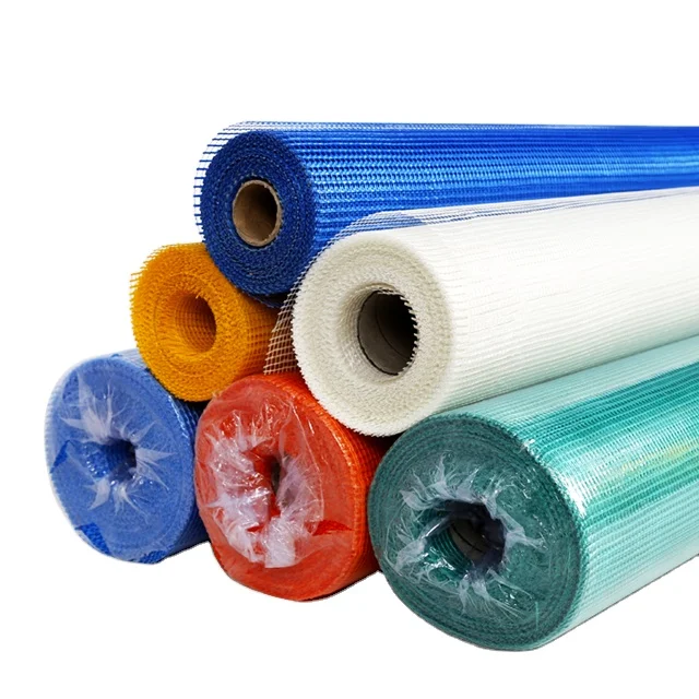 High Strength Laminated Fireproof Alkali Resistant Construction Self-adhesive Fibreglass Mesh Tape