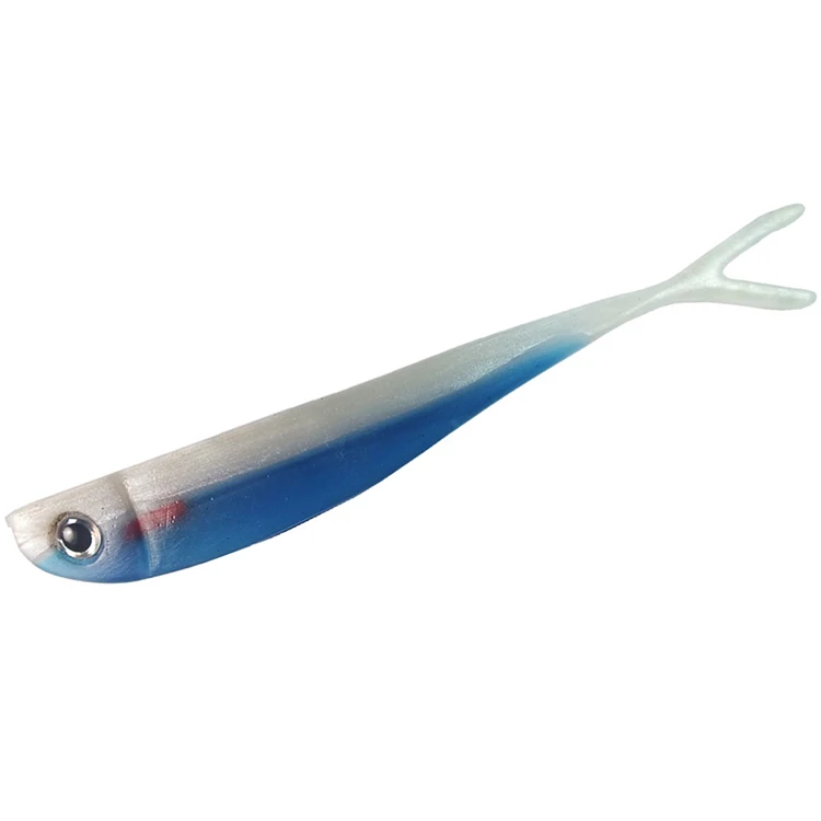S6 13 см 8 2 г спилок хвост Shad мягкие рыболовные приманки раздельный Sandworms Swimbait Мягкая приманка