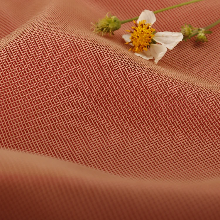 Tulle 40D 1.6m width 100% nylon breathable mesh french tulle lace fabric for wedding evening dress