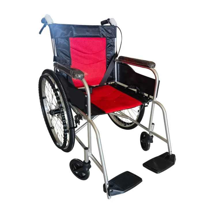 Высококачественная складная инвалидная коляска ручная для пожилых людей
