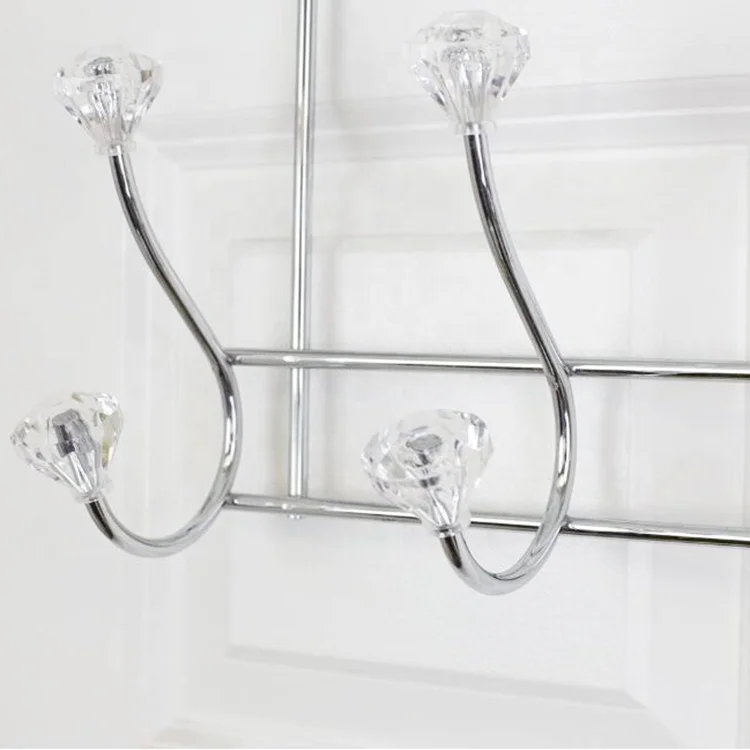 Metal Over The Door Rack Stainless Steel Hanger Wholesale Customized Coat Door Hook