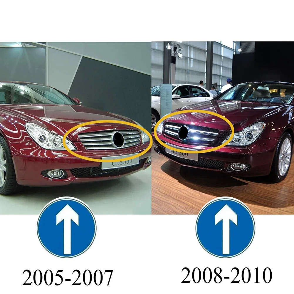 Car Front Grille Grills Front Bumper Grill For Mercedes Benz W219 CLS Class 2005-2007 2008-2010