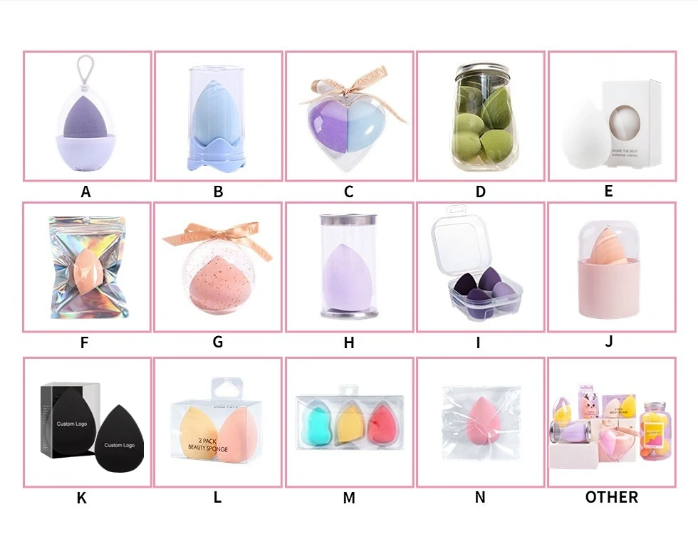 Fruit Beauty Cosmetics Blender Face Sponge Makeup Custom Cosmetic Makeup Wedges Sponge No Latex with Low MOQ