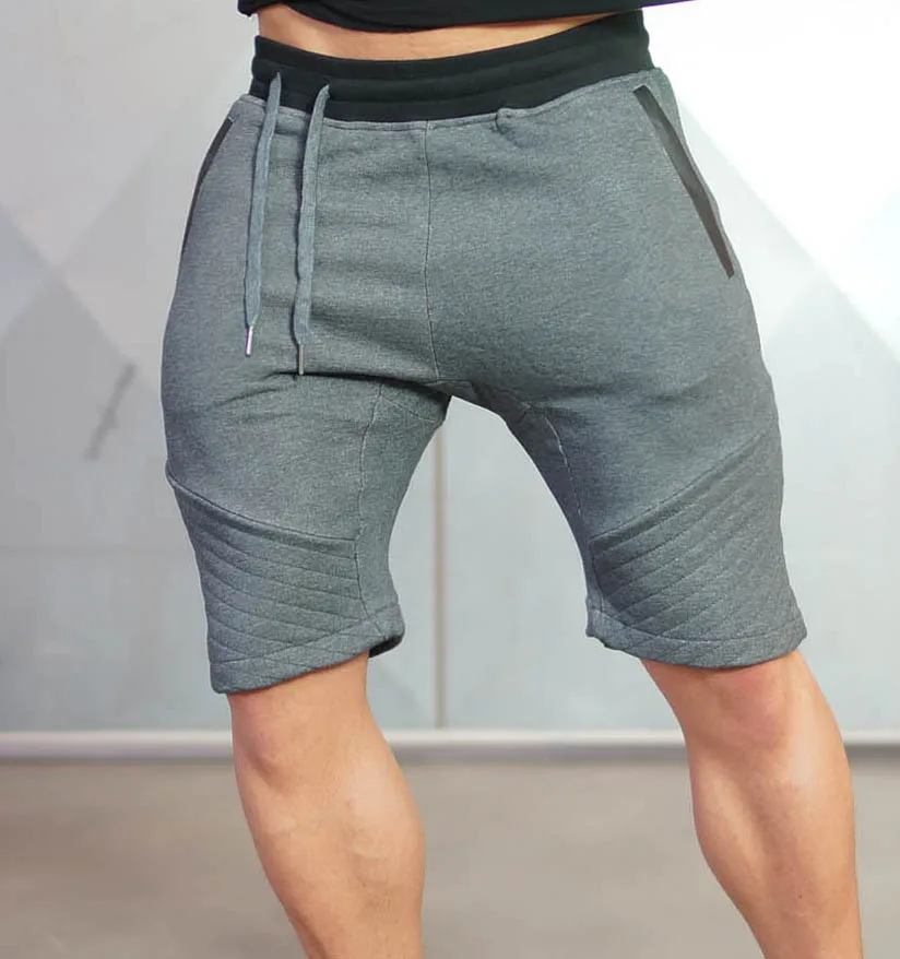 
Customized cotton fleece men sweat shorts sweatshorts elasticated waistband sweat shorts 