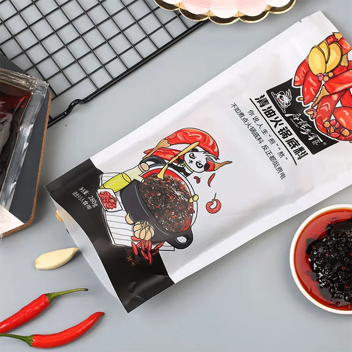 
Chongqing Hotpot Soup Base Edible Spicy Vegetable Oil Seasoning Condiment 280g 