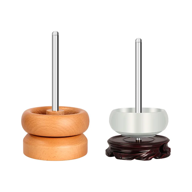 Beech/Resin Beading Artifact Handmade DIY Beading Double Layer Turning Bowl High Capacity Quick Beading Tool