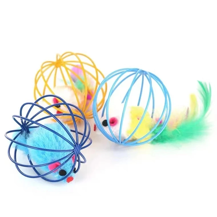 Wholesale Price Pet Supplies Mouse Cage Cat Teaser Toys