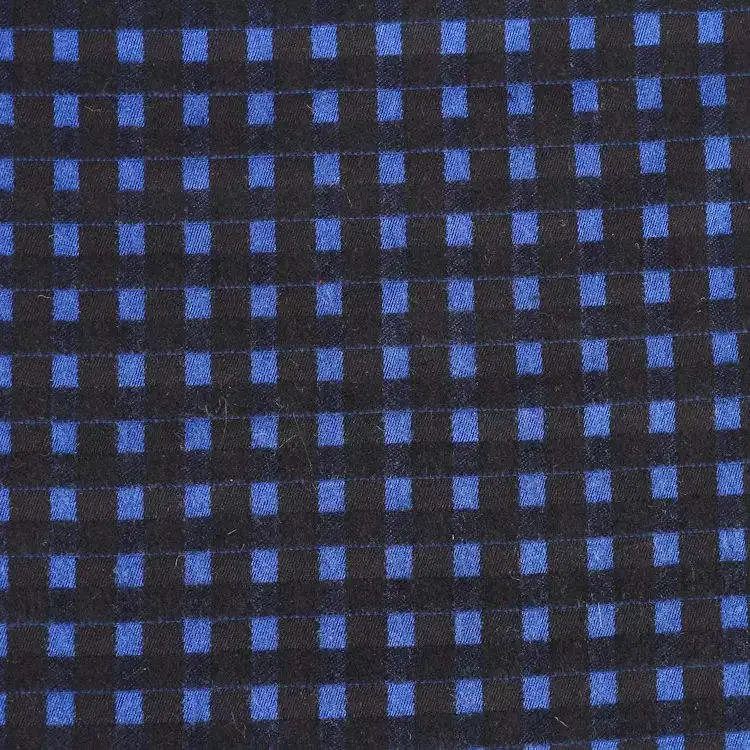 TR woven yarn dyed 360GSM rayon check print apparel fabric tartan fabric ( plaid ) for coat