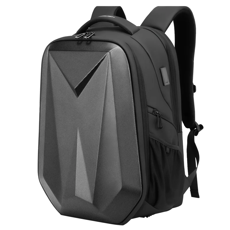 FENRUIEN Hardshell Backpacks Private Label Expandable Notebook Bag Business Travel Laptop Backpacks with Usb Connector