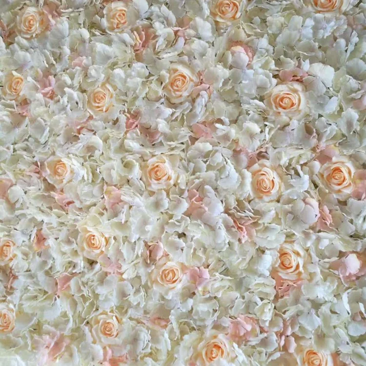 2020 New Design Flower Wall Backdrop Wedding Wholesale Artificial Flower Mat For Customized Flower Wall