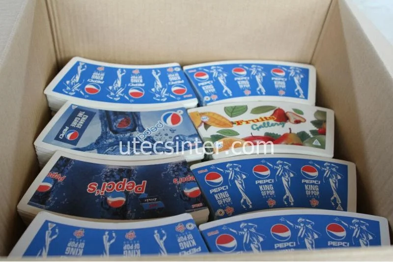 UTR 650 Fully Automatic 4 6 Color Paper Cup Fan Flexo Printer, PE coated cardboard sleeve Blank flexographic printing machine