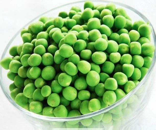 
IQF frozen green peas 