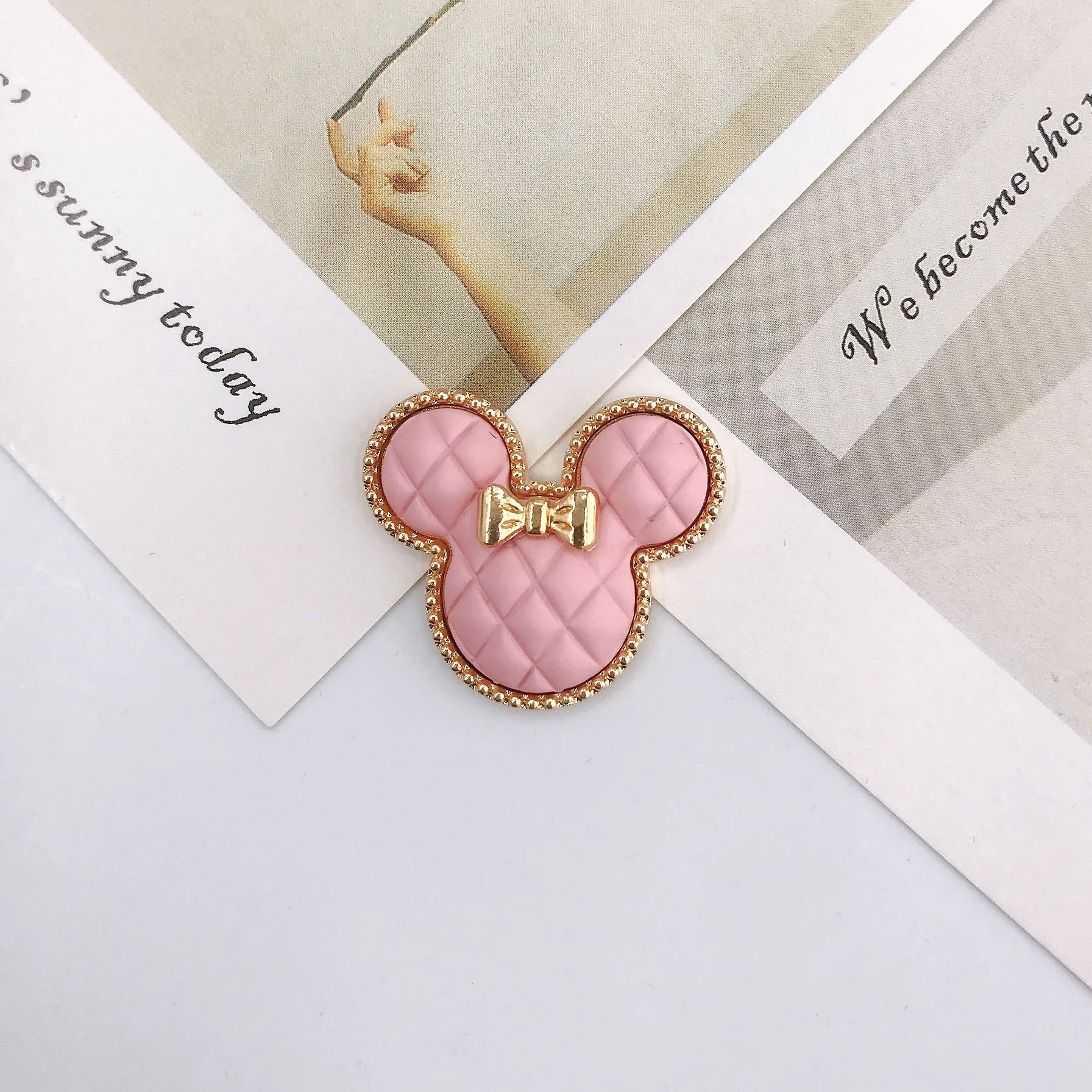 mouse  Shoe Accessories Decorations Metal Shoe Charms for lady man shoes