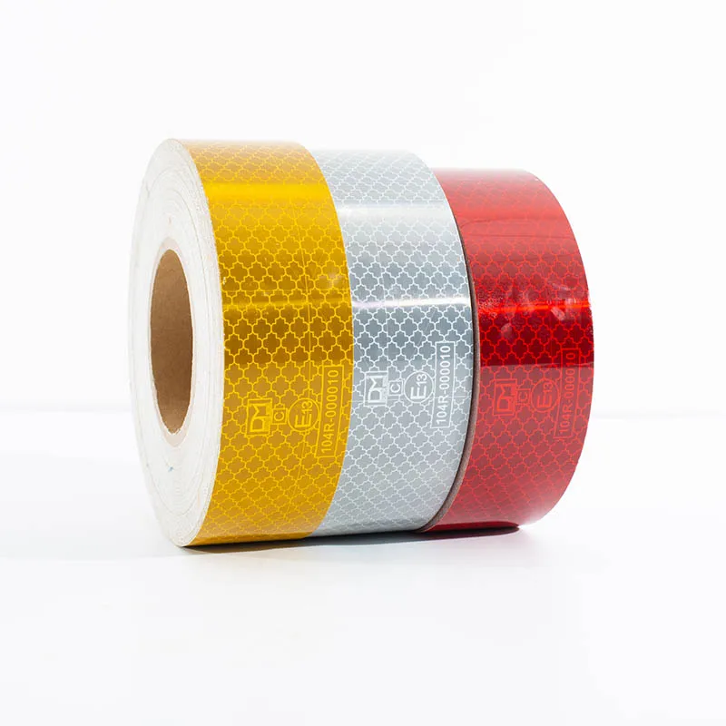 DM High quality 50mm*50m traffic reflective tape/Diamond grade reflective tape/Automotive reflective tape