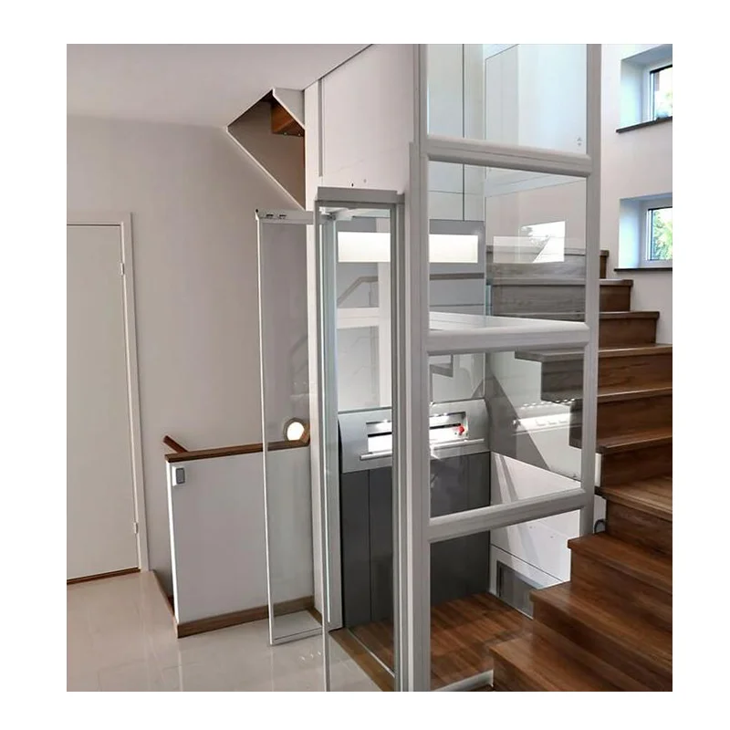 Premium Home Elevator with Traction System for Multi-Level Houses villa elevator