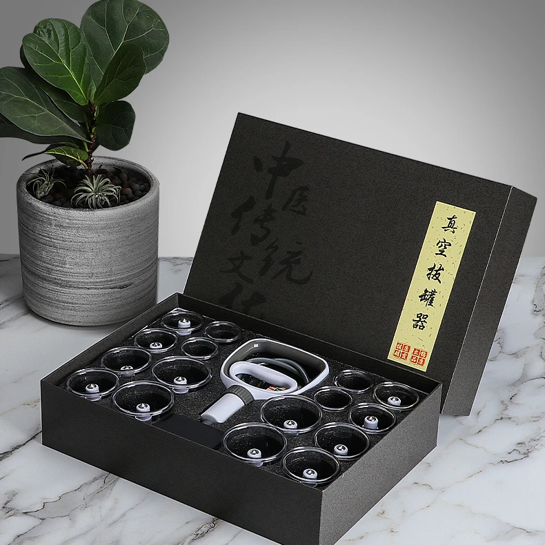 
2021 Vacuum cupping set with 24pcs 20pcs 18pcs and 12pcs 