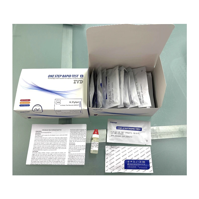 HIGHTOP HP CE H. Pylori Antigen Rapid Test Kits for Hospital Use Rapid Test Kit Cassette