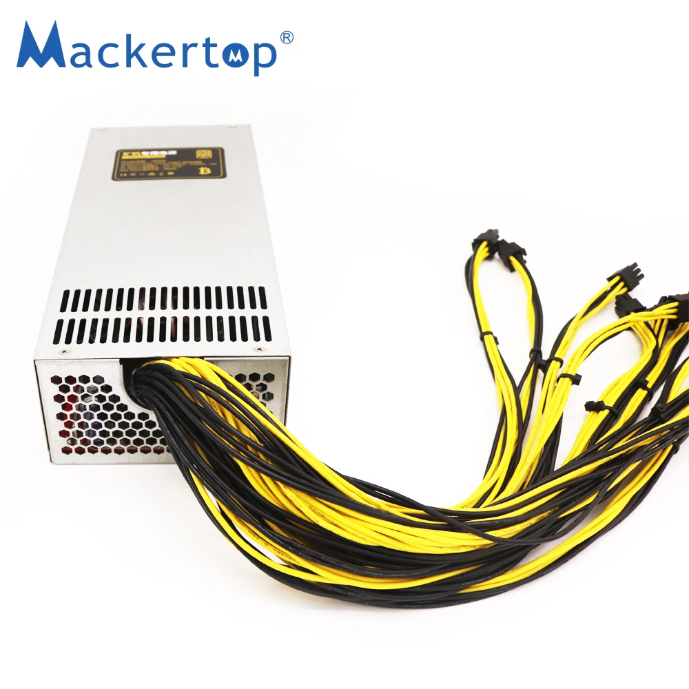  Высоковольтный блок питания ASIC 2400 Вт 2U для майнинга