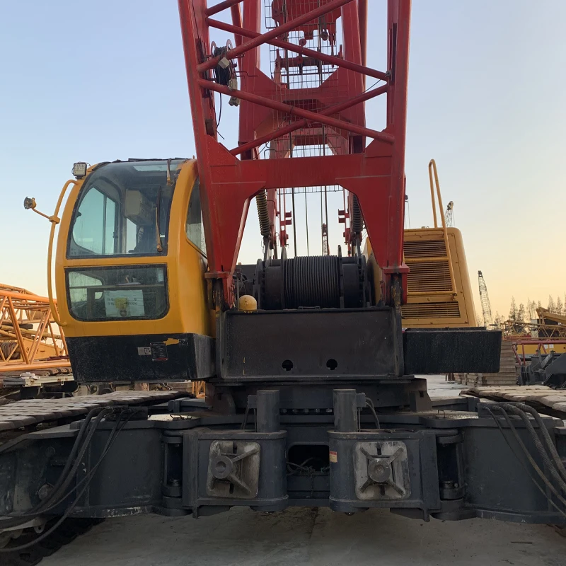 Низкая цена SANY SCC1500C хорошее состояние б/у краны кран на