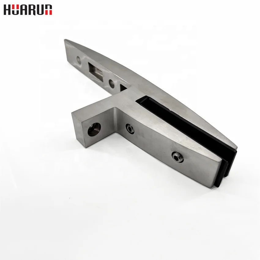 Stainless steel inox 316/304 Grade Side wall mounted Glass Spigot balcony railing fence balustrade