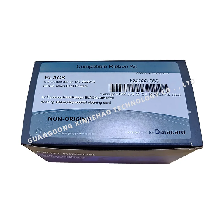 Entrust DATACARD 532000-053 533000-053 Black Monochrome Ribbon For SD160 SD260 SD360 SD460 CD800 CD820 ID Card Printer