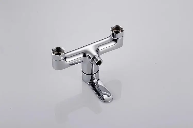Economical simple style bathroom water taps easy wall installation wash brass shower mixer