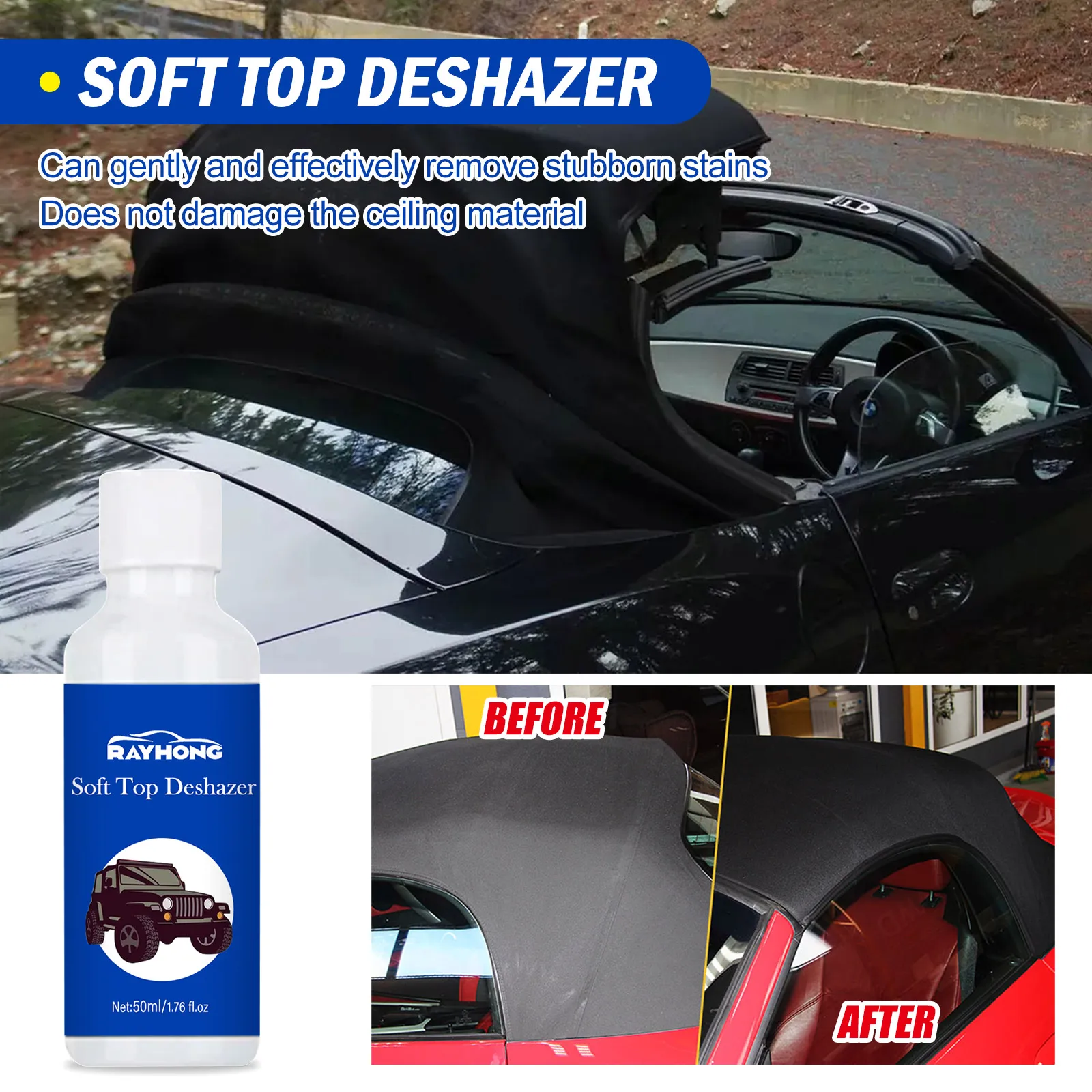 Rayhong OEM&ODM Car Cleaning Set Stain Remove Car Cleaning Gel Care Auto Top Cleaning Gel For Car