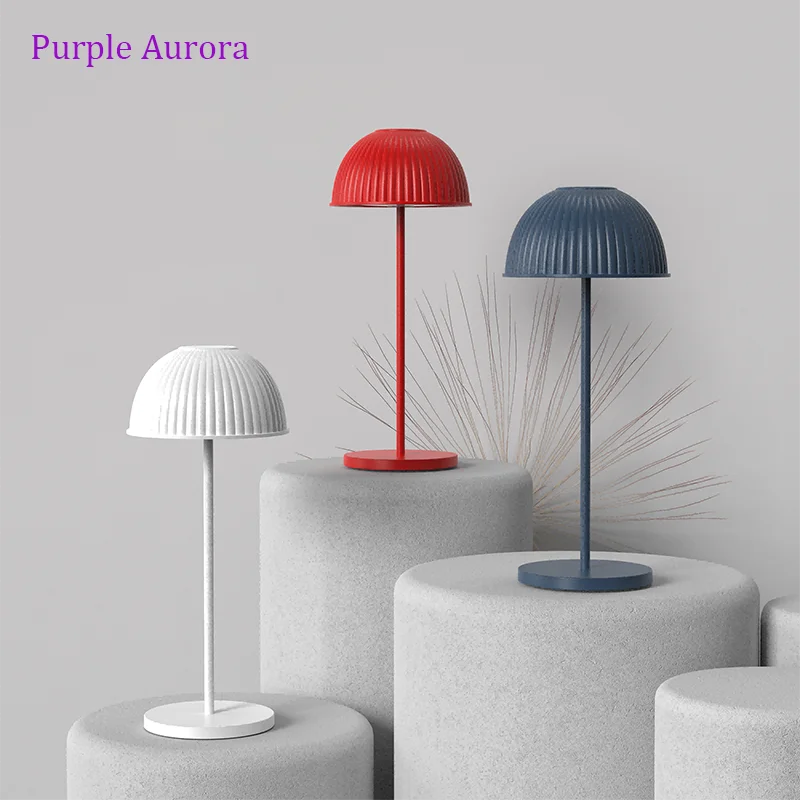 Nordic Hotel Touch Cordless Light Restaurant Rechargeable Lampada Da Tavolo LED Table Lamps Luxury