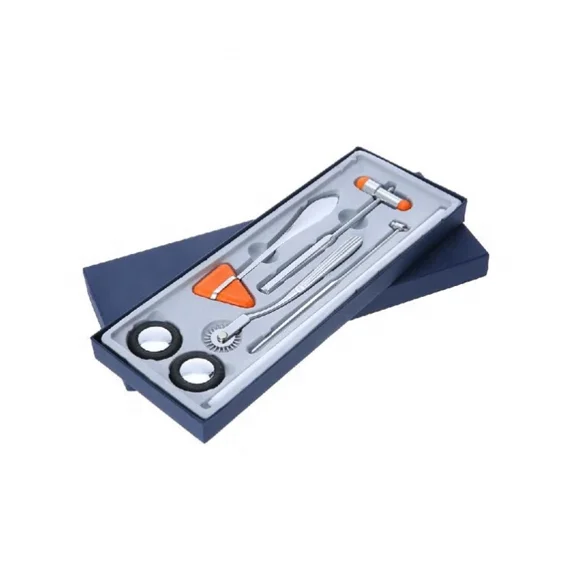 5 IN 1 Medical Neurological Massager Hammer Multifunctional Percussor Diagnostic Reflex Percussion Hammer Set