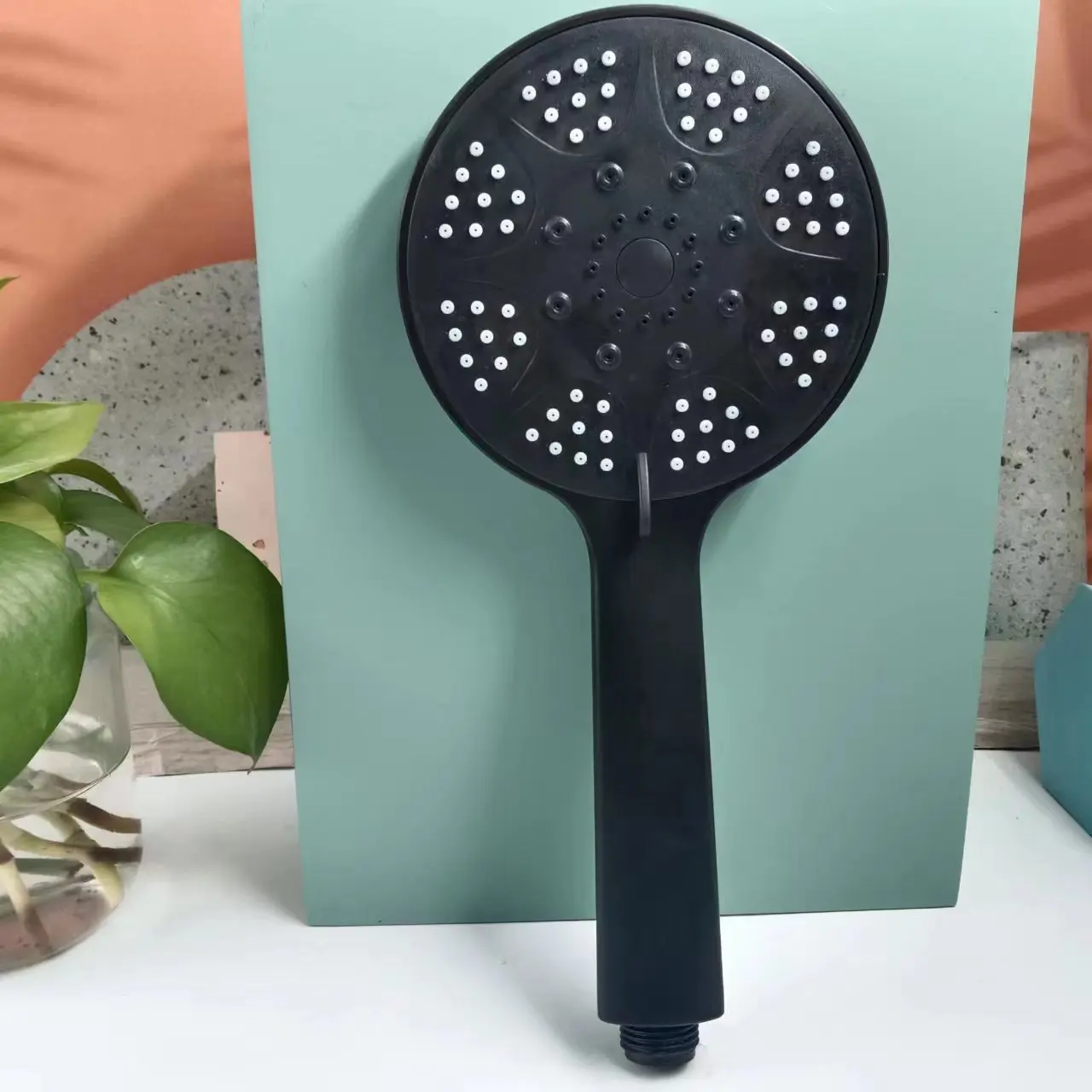 Big Panel High Pressure Five-mode Large Water outlet Bathroom Shower Hand Chrome