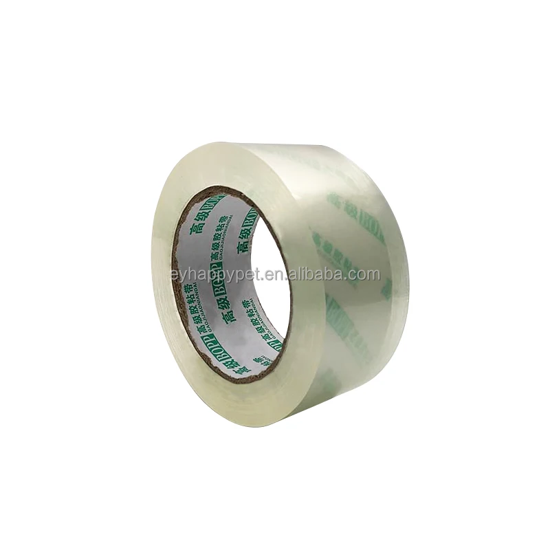 Promotional oem manufacturer reasonable competitive price clear box sealing jumbo roll adhesive tape bopp